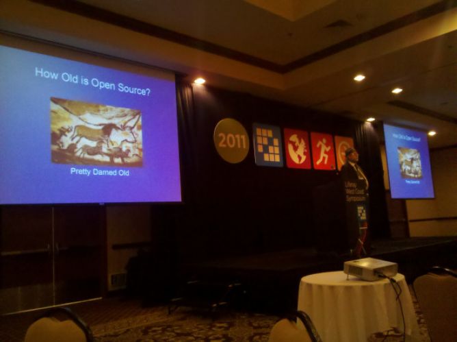 Dana Blakenhorn at the Liferay West Coast Symposium