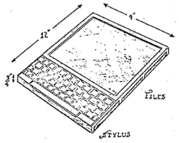 Illustration of the Dynabook