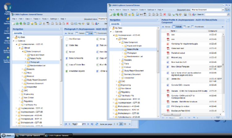 Desktop in a browser